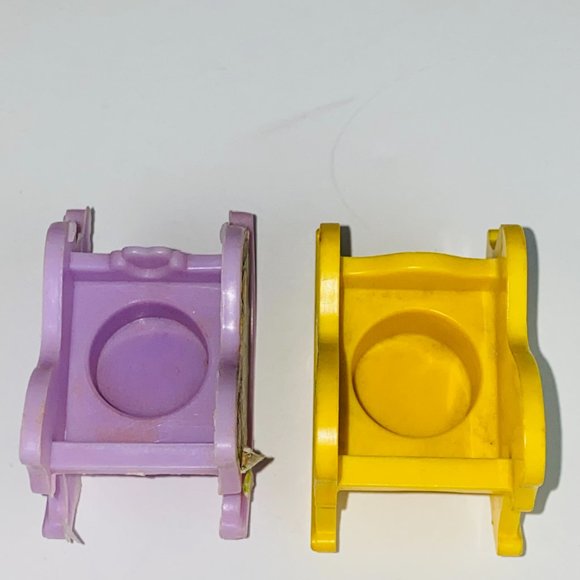 Fisher Price Little People Lot of 2 Rocking Horses Dollhouse Toy Furniture Kids - Picture 11 of 11